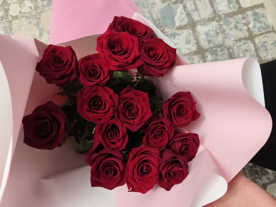 Букет цветы розы бу