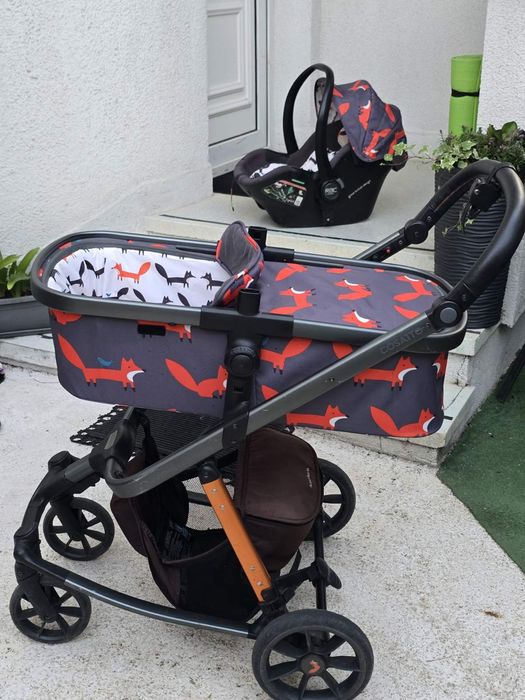 Cosatto Количка Giggle Quad 3 в 1 CHARCOAL MISTER FOX

Шаси