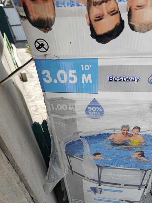 Продам каркасный бассейн круглый