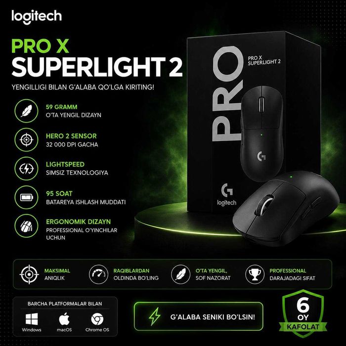 Logitech G Pro X Superlight 2
