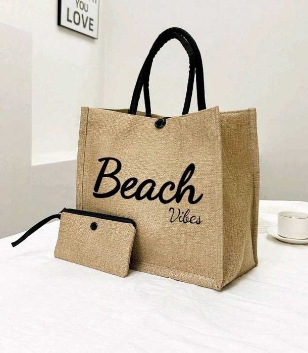 Дамска плажна чанта