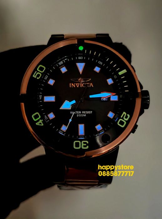 INVICTA Black Rose 49 mm, Инвикта нов ръчен часовник