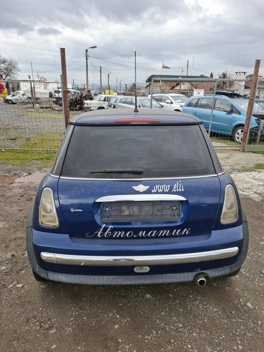 Mini Cooper 1.6 бензин  газ АВТОМАТИК 116 к.с 2003 година