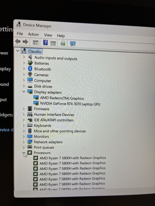 Vand /schimb Lenovo Legion 5 Pro   -laptop gaming