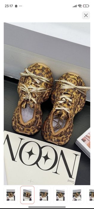 Новые кроссовки красивые блестящие 37р