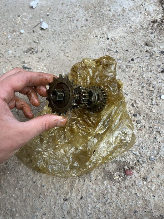 Коробка от двухтактного советского мопеда