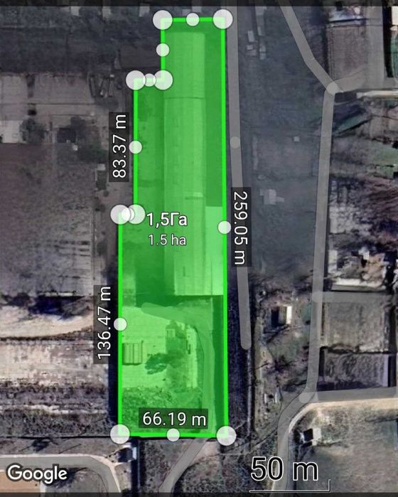 Продаётся База 1,5 га Алмалык 5600кв.м. ангары