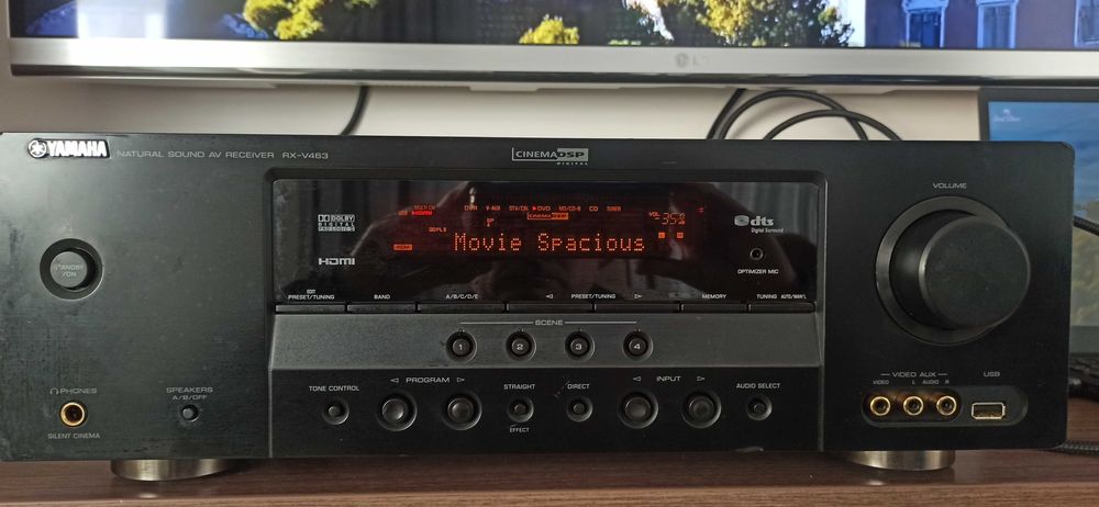 Yamaha RX-V463 HDMI USB дистанционно