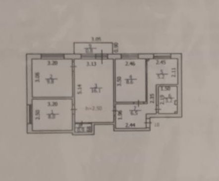 Продаётся 4-х комнатная Квартира Сабитовой 9