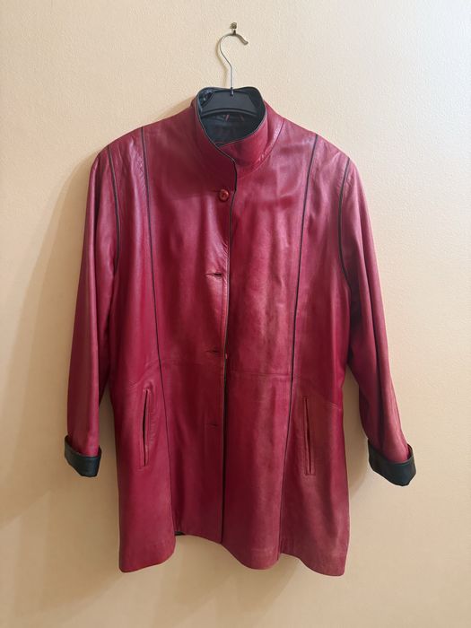 Palton din piele naturala miel