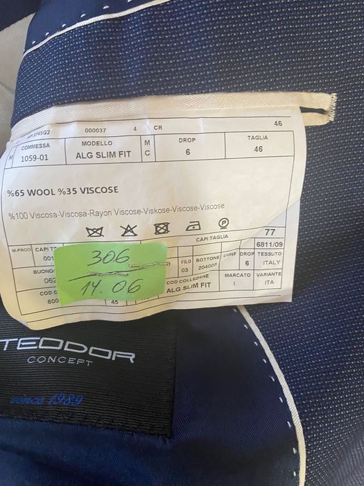 Мъжки костюм "TEODOR" №46