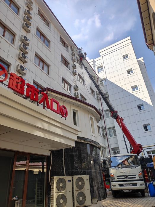 Автовишка xizmati 28-45 kotta lyulka 360° aylanadi