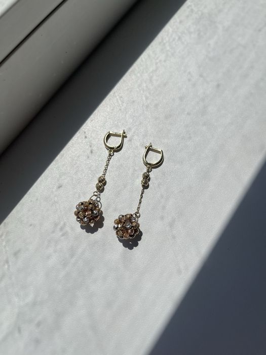 Сережки подвески продам