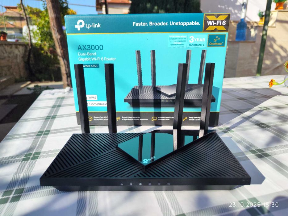 Wi-Fi 6 рутер TP-Link Archer AX55