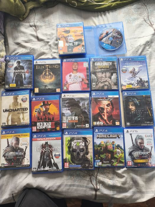 Продам игры пс 4-5