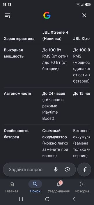 Колонка блитуз XTREME 4