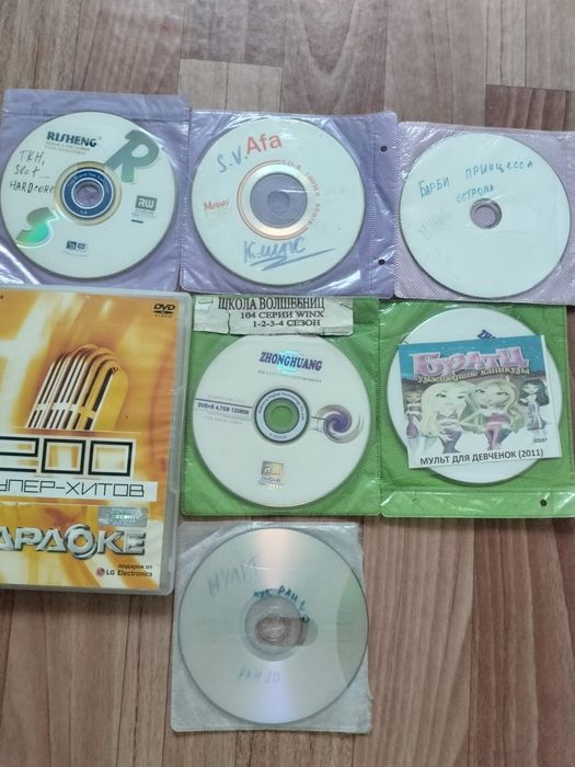 Продам диски на DVD