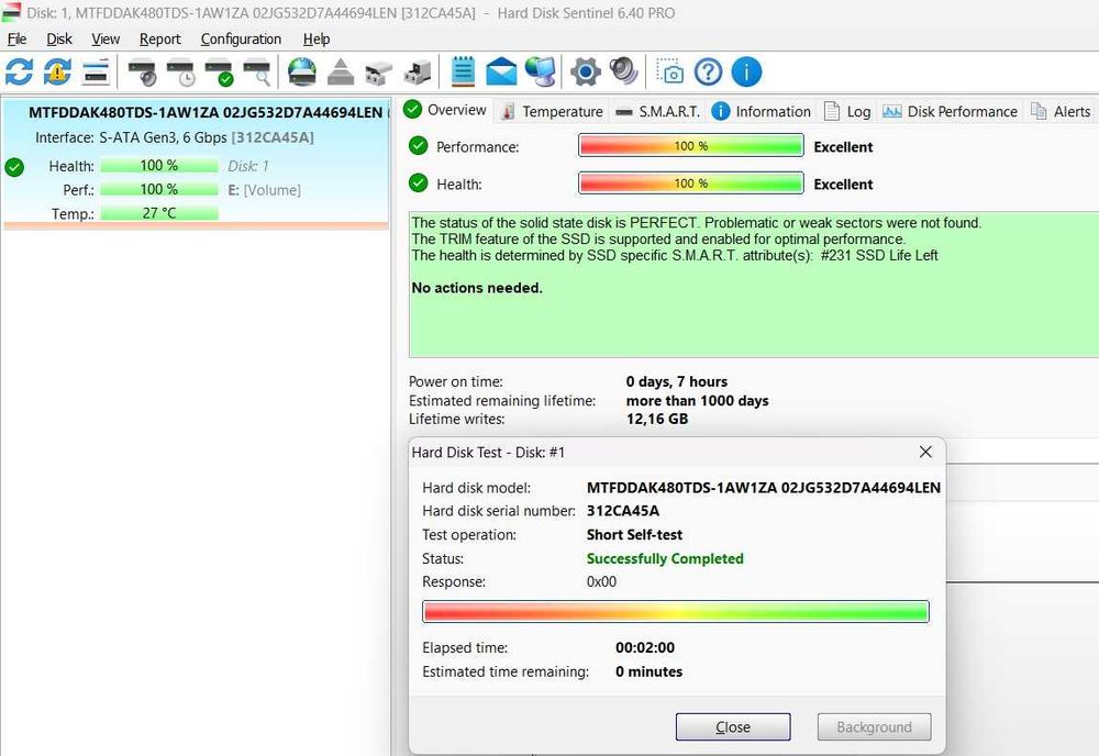 цифров диск Enterprise SSD 2.5" Micron 5300 Pro SATA III, TBW 1,324 TB