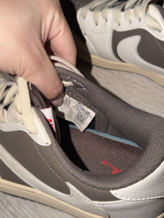 Кроссовки jordan x travis