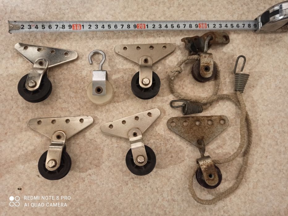 Союзные заводские ролики от тренажера.