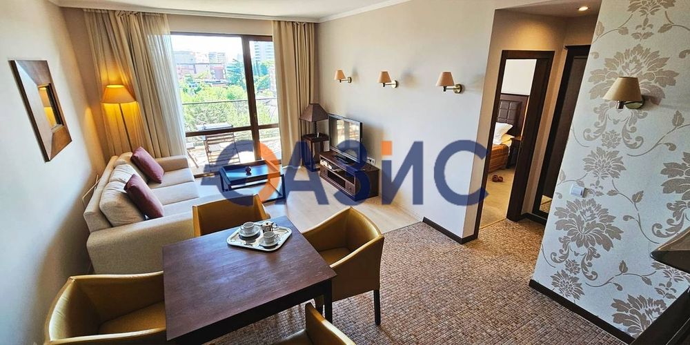 Продава се Двустаен апартамент в к.к. Слънчев бряг - 60 кв.м за 1492 €/кв.м - Снимка #1