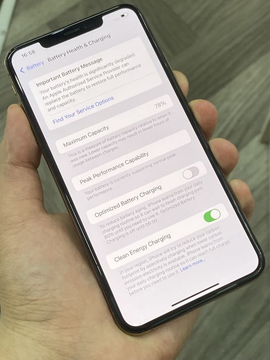 Iphone xs max ideal 256GB Gold