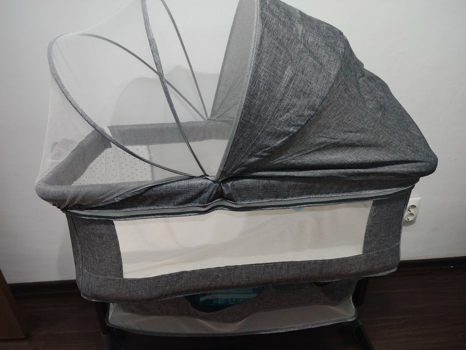 Pătuț co-sleping reglabil pentru bebelusi (foarte util pentru bebe cu reflux)