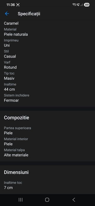 Cizme lungi până la genunchi din piele Queen, Caramel, mărimea 38