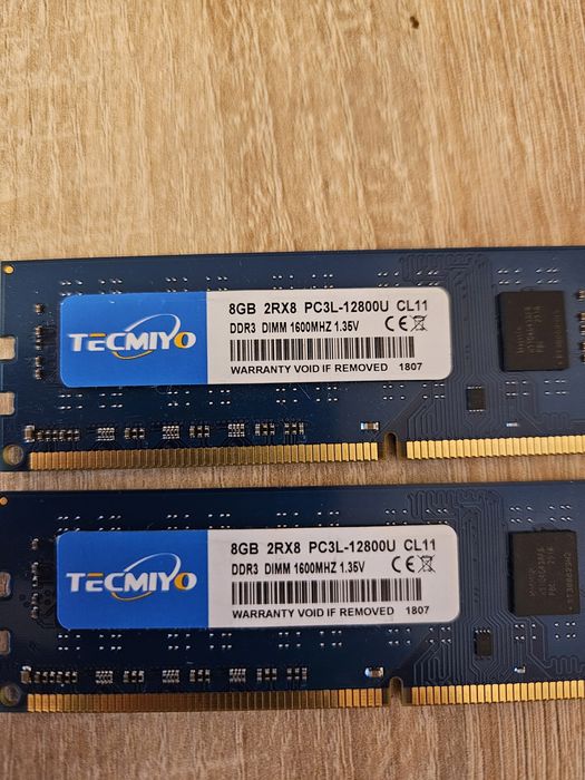 Kit memorii 2x 8GB DDR3 1600Mhz Hynix dual channel