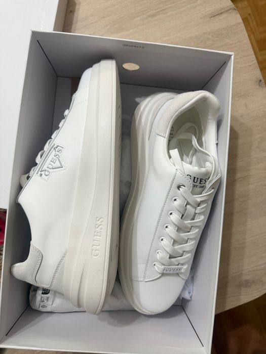 Чисто нови - Guess Elba Men's Leather Sneakers 43 номер