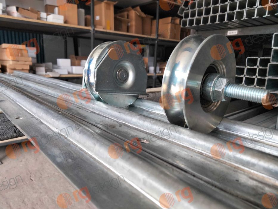 Sina Poarta Culisanta cu profil tip U (OMEGA) si tip V (CORNIER)