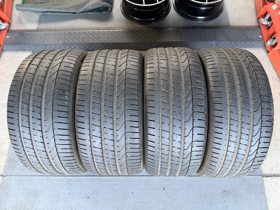 4бр. Летни Спорт-Пакет Гуми С Борд *N0* 285/40ZR/21 и 315/35ZR/21 -PIRELLI- DOT:0423+1923- 6.8мм+6.7мм.