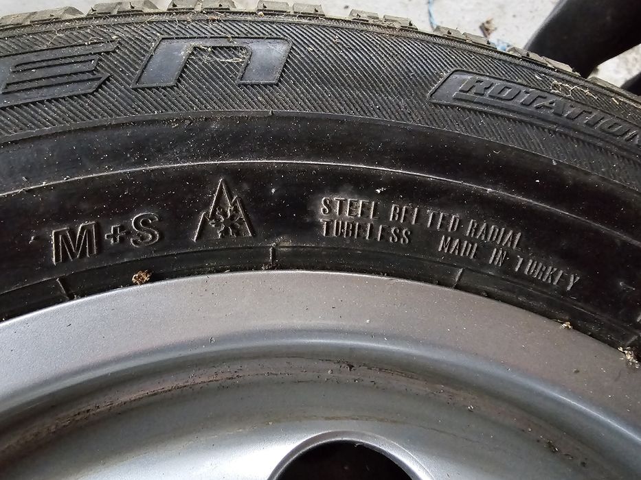 лети джанти5х110 със зимни гуми