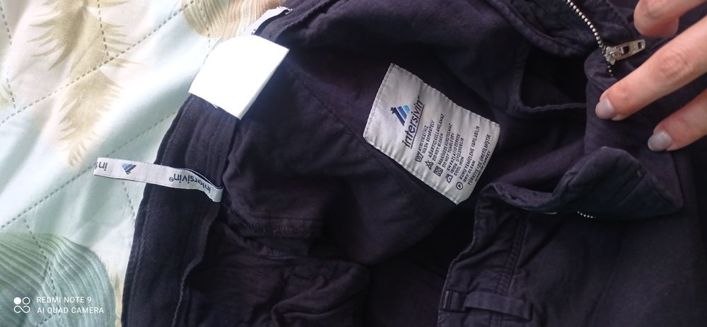 Черен лек,ефирен  мъжки панталон