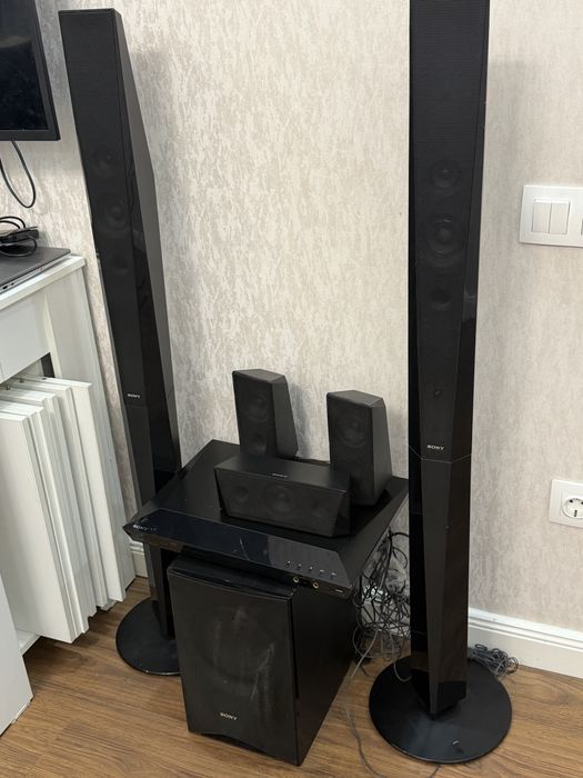 SONY музыкальный центр, 6 колонки