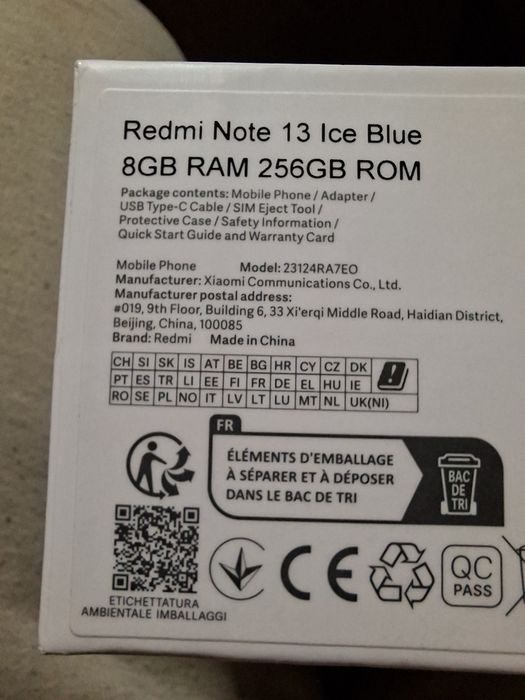 Redmi Note 13 Ice Blue