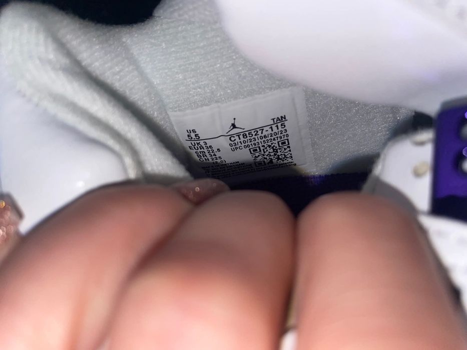 Sneakers AIR JORDAN Metallic Purple nr 36 și 37,5