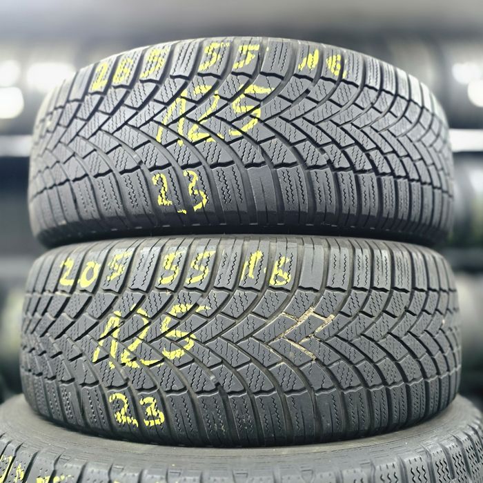 2x 205/55/16 M+S BRIDGESTONE 2023 Stare excelentă
