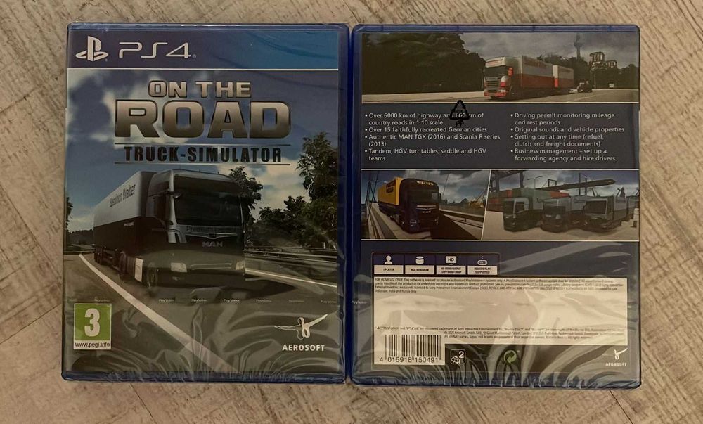 Joc On The Road Truck - Simulator Pentru PlayStation 4, sigilate