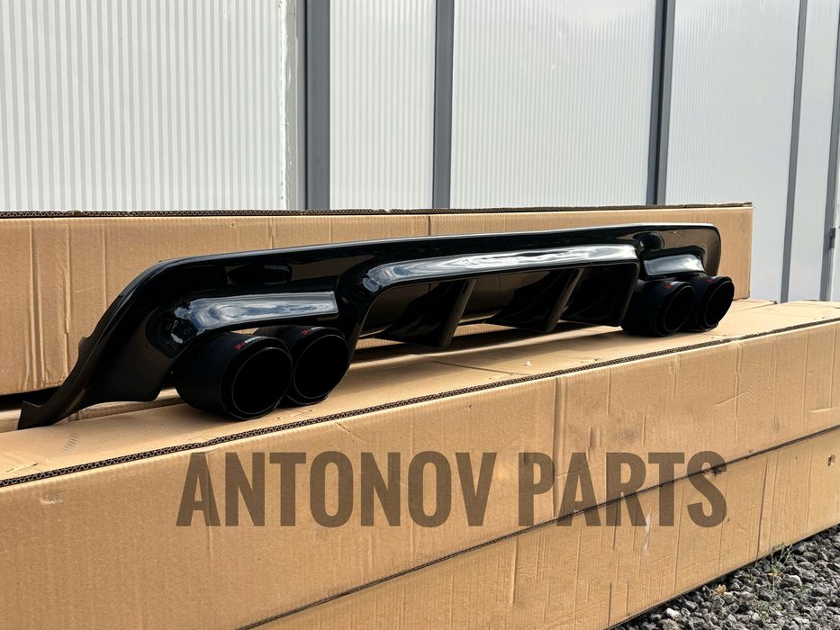 Дифузьор с Накрайници Akrapovic Bmw E60