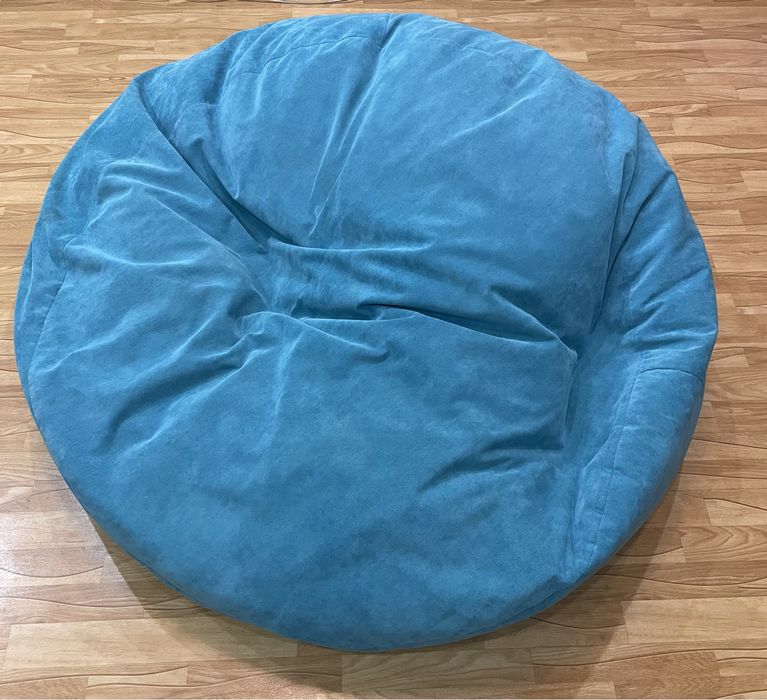 Пуфик синий