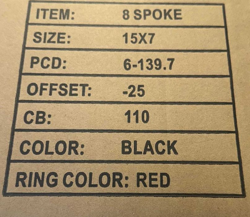 Jante offroad 15x7J 6x139,7 ET-25 CB110 cu BEADLOCK Toyota Nissan