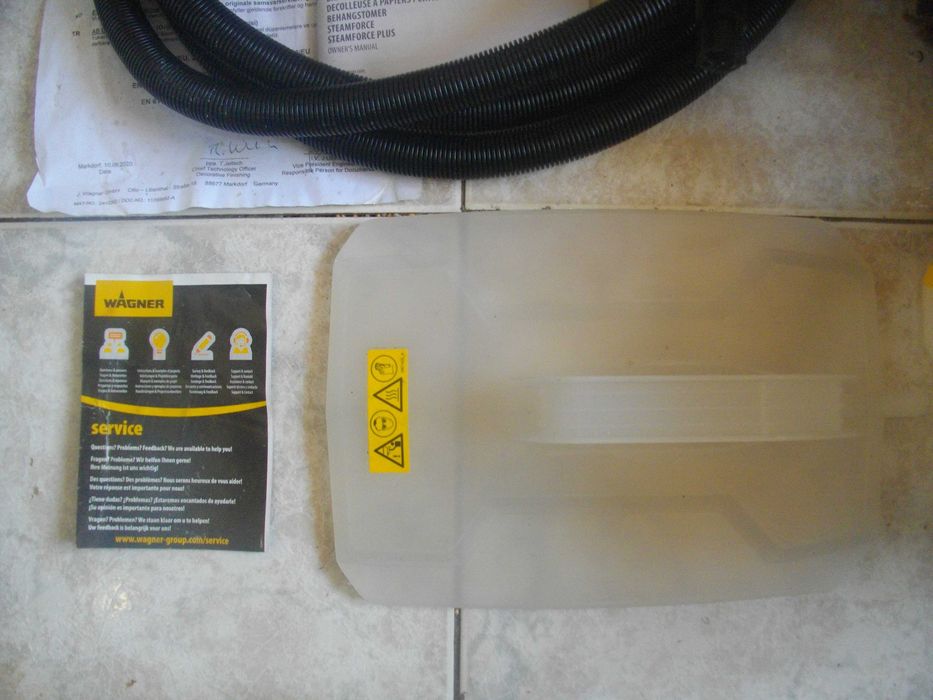 Нова немска ел. машина за сваляне на тапети 200W/4L/70min WAGNER STEAM