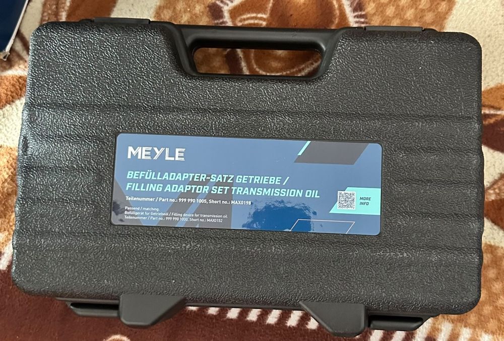 Meyle Aparat de încărcat ulei,cutie de viteze