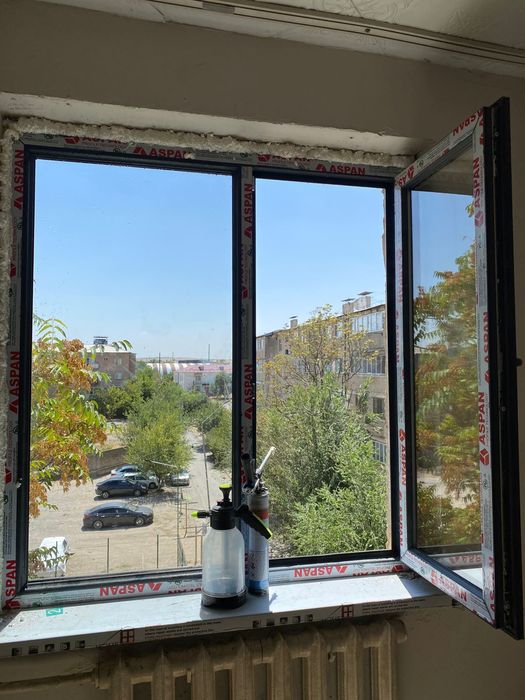 Пластик терезе есік витраж