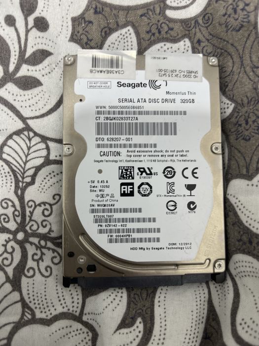 Комплектующие для ПК: Intel Core i5-10400 + HDD Seagate 320GB