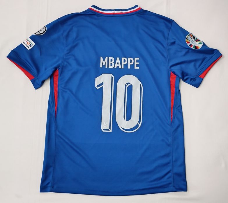 Nike DRI-FIT France FFF #10 Mbappe 24/25 Home Jersey тениска L Франция