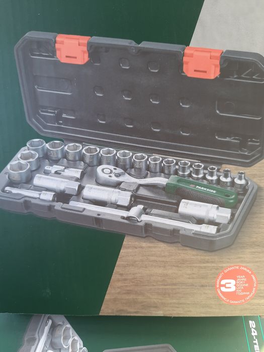 Trusa biti,Trusa tubulare, clichet parkside