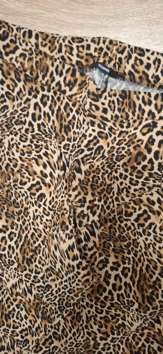 Pantaloni animal print