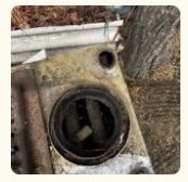 Печь котел (б/у)